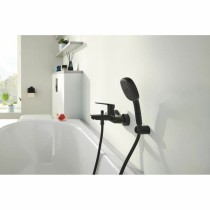 Pomme de douche Grohe Noir Noir mat Silicone ABS