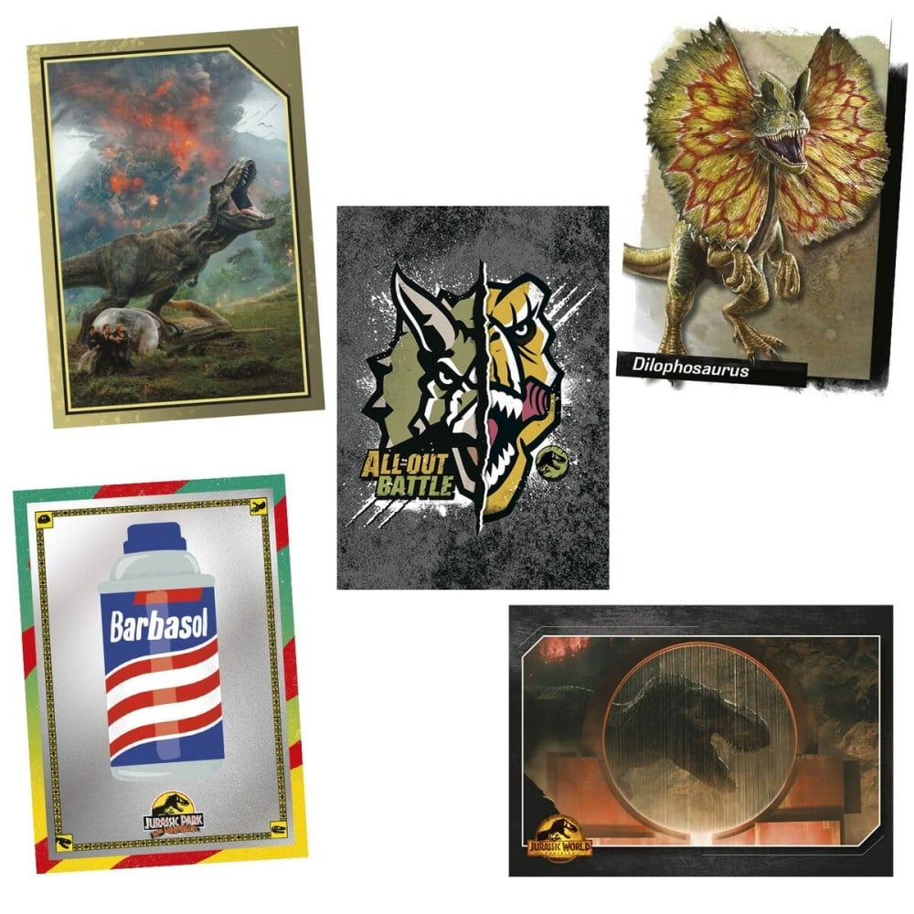 Packung Spielkarten Panini Jurassic Parc - Movie 30th Anniversary