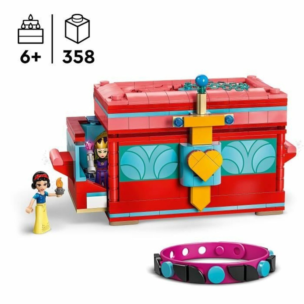 Konstruktionsspiel Lego 43276 Snow White's Jewelry Box Bunt 358 Stücke