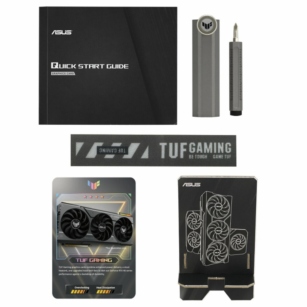 Grafikkarte Asus TUF-RTX4060TI-O8G-GAMING 8 GB Geforce RTX 4060 Ti