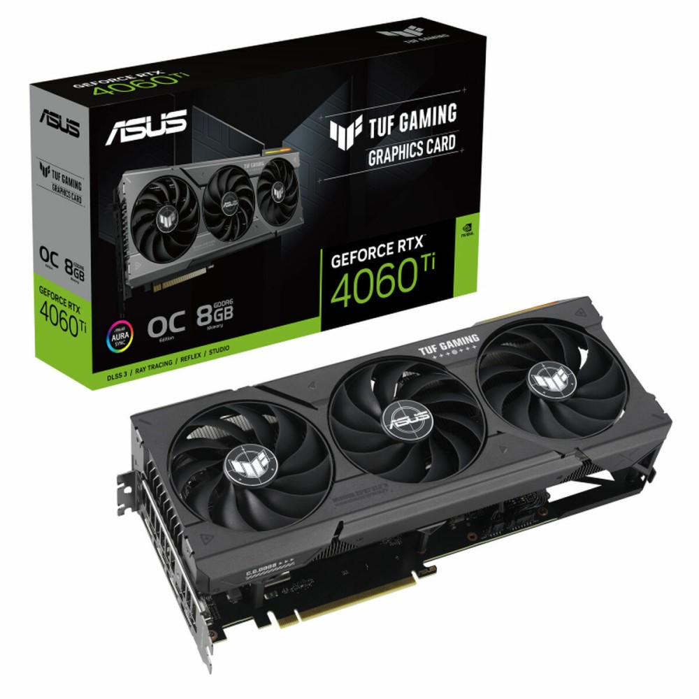 Grafikkarte Asus TUF-RTX4060TI-O8G-GAMING 8 GB Geforce RTX 4060 Ti