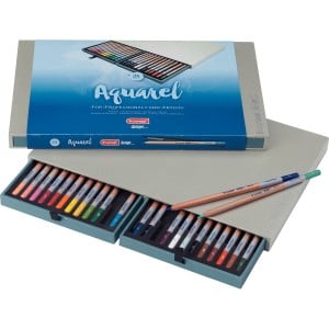 Watercolour Pencils Bruynzeel Aquarel Multicolour 24 Pieces