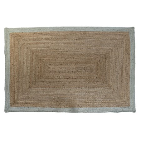 Tapis DKD Home Decor Vert Marron Clair Naturel Scandi 200 x 290 x 1 cm