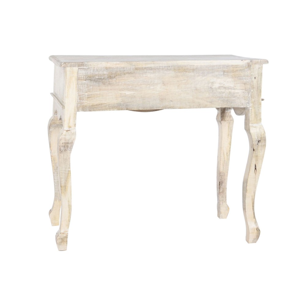 Console DKD Home Decor Blanc Bois de manguier 91 x 42 x 81 cm