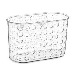 Rangement de douche Berilo 54160 Transparent PVC Plastique 19,3 x 12 x 9 cm (12 Unités)