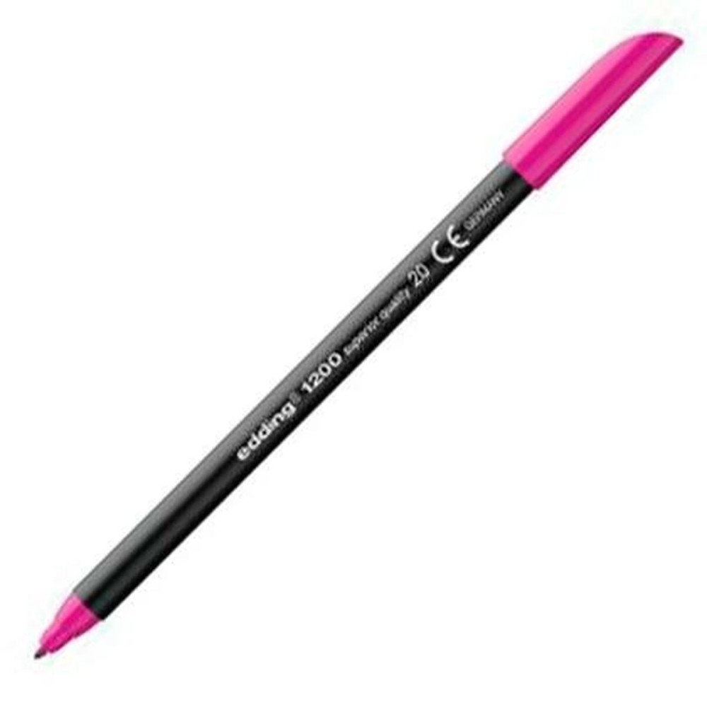 Felt-tip pens Edding 1200 Magenta (5 Units)