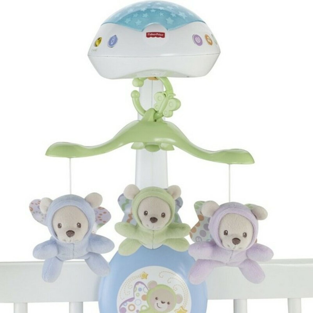 Projecteur mobile Fisher Price Blanc Multicouleur Plastique