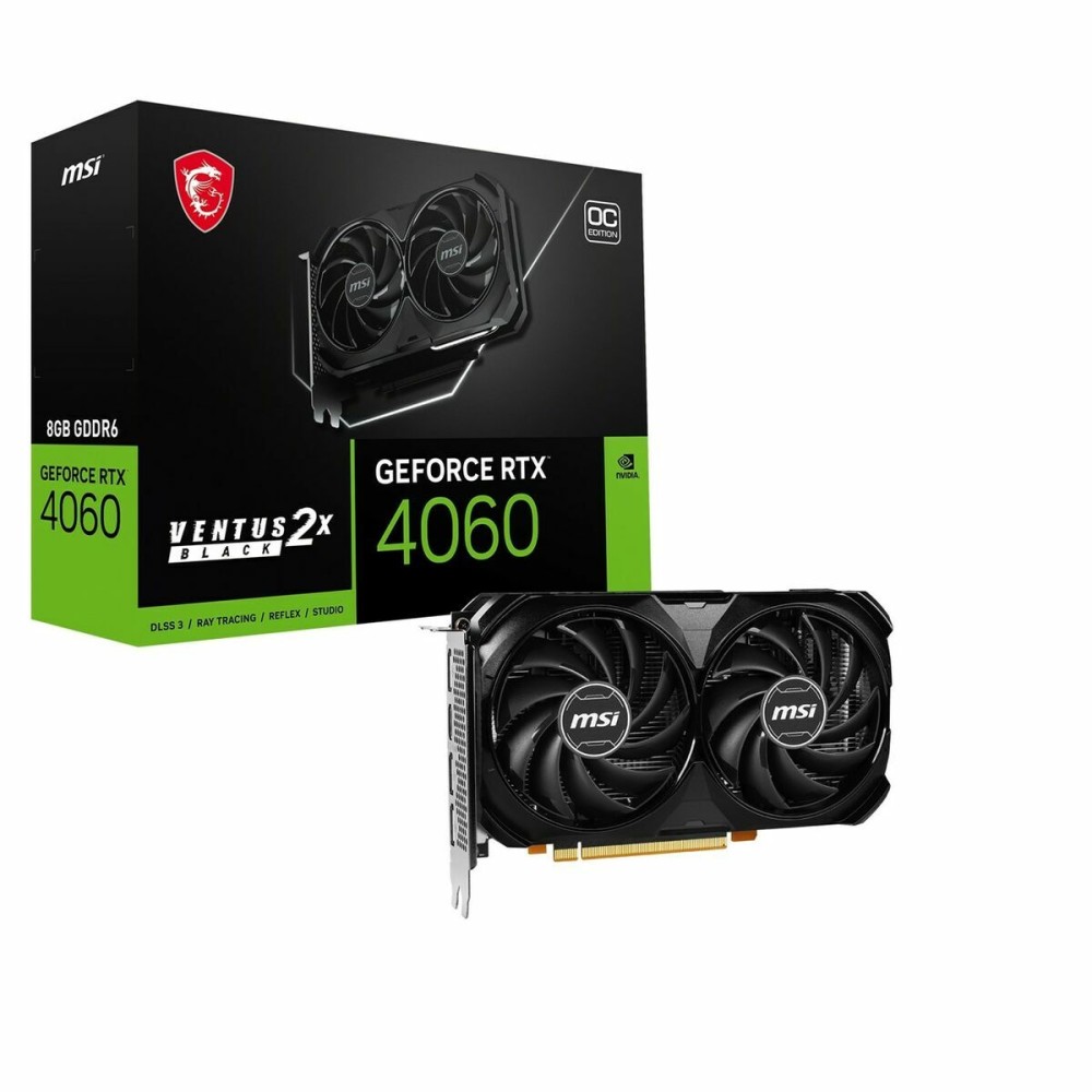 Grafikkarte MSI GeForce RTX 4060 VENTUS 2X 8 GB GDDR6 Geforce RTX 4060