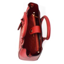 Sac-à-main Femme Michael Kors 35F2G6KC5V-CHILI-GLD Rouge 24 x 18 x 8 cm