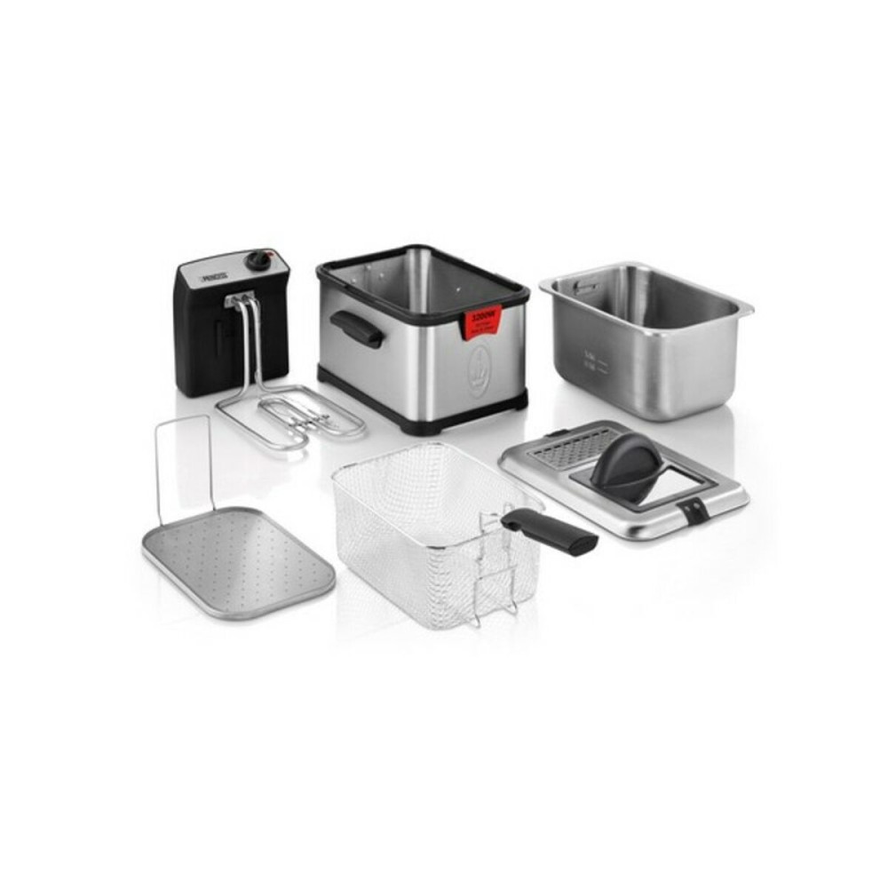 Deep-fat Fryer Princess 01.183001.01.050 3 L Black Silver