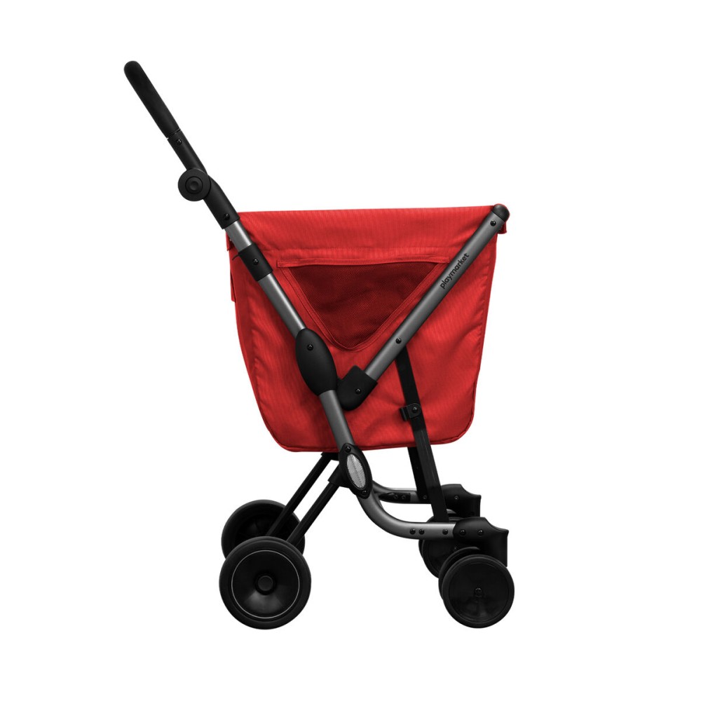 Panier à Courses Playmarket 24960D3 209WEGO Rouge 55 L