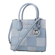 Damen Handtasche Michael Kors 35S2SM9M6S-PALE-BLU-MLT Blau 22 x 19 x 10 cm