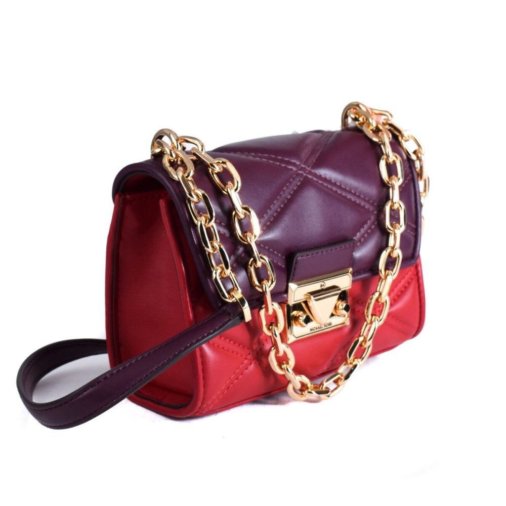 Sac-à-main Femme Michael Kors 35F2GNRC1T-CHILI-MULTI Rouge 19 x 14 x 7 cm