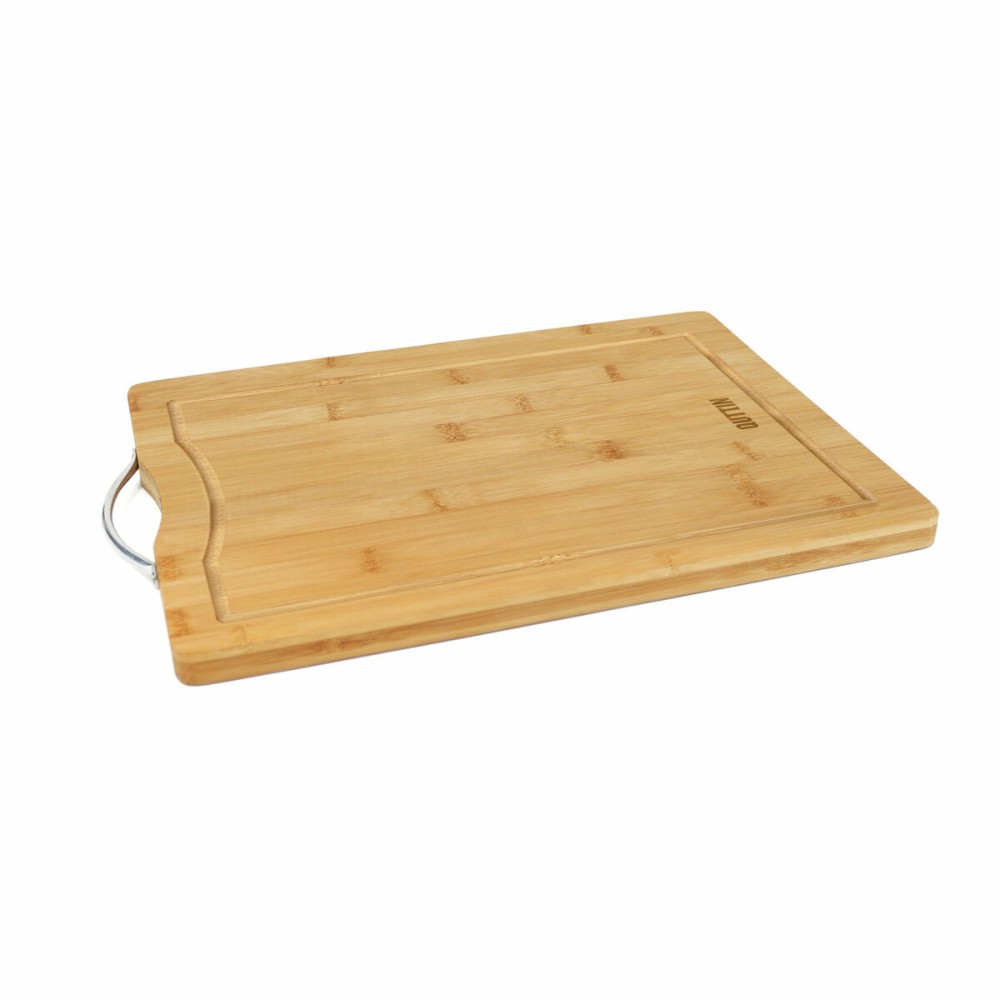 Cutting board Quttin Bamboo 38 x 28 x 1,8 cm (12 Units)