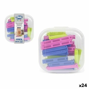 Bag Closing Clips Dem 30 Pieces 16 x 16 x 5 cm (24 Units) (30 pcs)