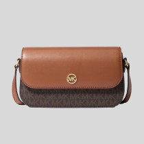 Shoulder Bag Michael Kors 35F4GTVC1B-BROWN Brown 21 x 14 x 4,5 cm