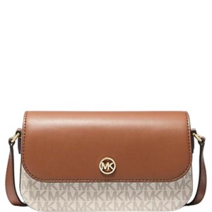 Shoulder Bag Michael Kors 35F4GTVC1B-VANILLA Beige 21 x 14 x 4,5 cm