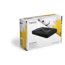 Boîtier pour disque dur TooQ TQE-2550RGB 2,5" USB 3.0 RGB Noir