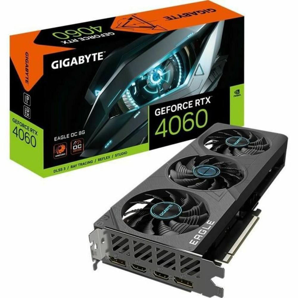 Carte Graphique Gigabyte GeForce RTX 4060 EAGLE OC 8 GB GDDR6 Geforce RTX 4060