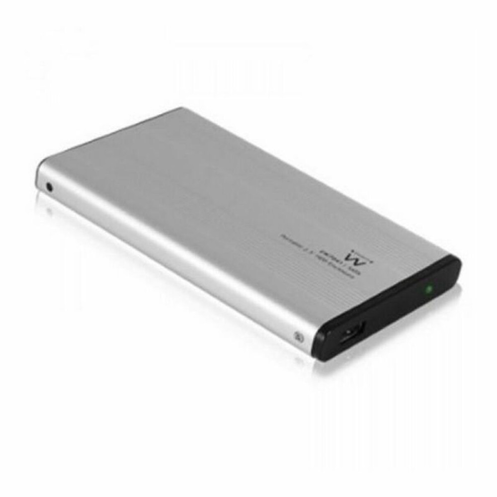 Boîtier Externe Ewent EW7041 2.5" HD SATA USB 2.0 Noir Aluminium 2,5"