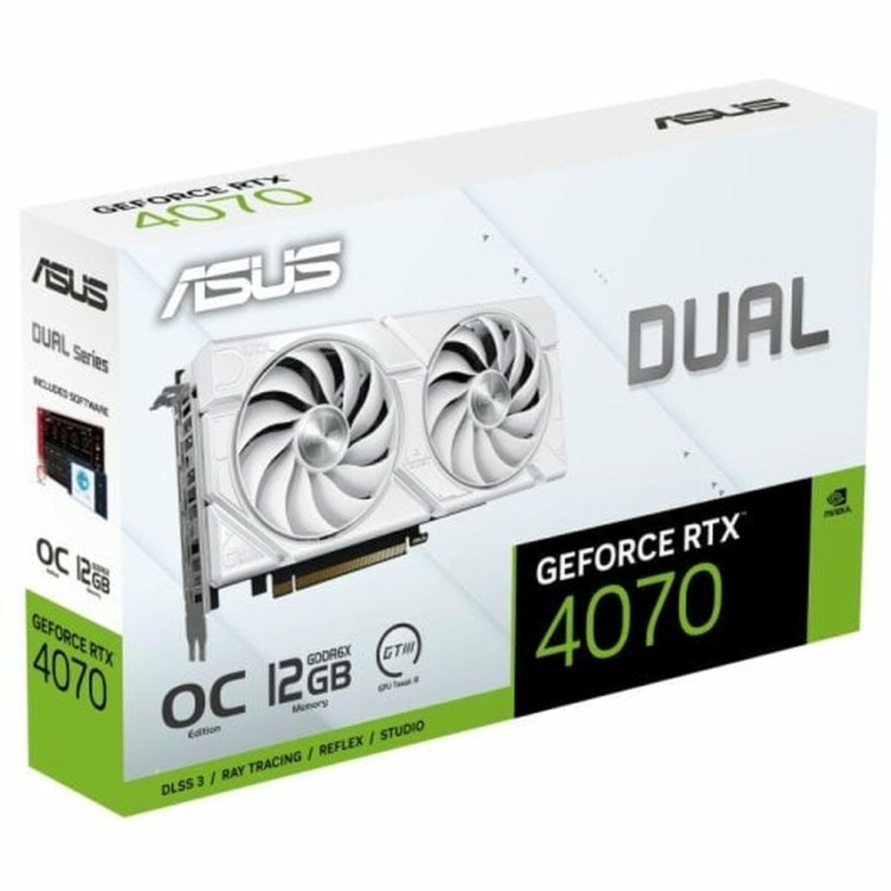 Graphics card Asus White OC Edition GEFORCE RTX 4070 12 GB GDDR6