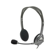 Casques avec Microphone Logitech 981-000593 Noir Gris