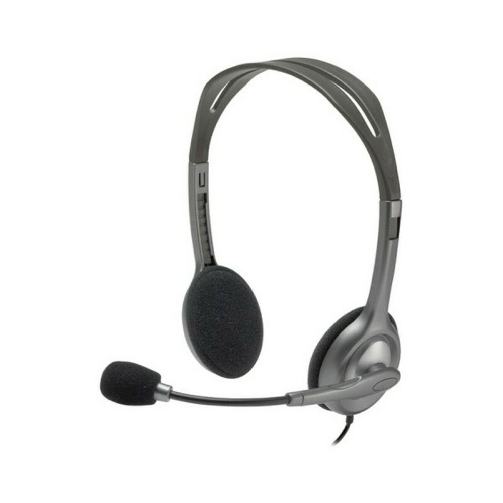 Casques avec Microphone Logitech 981-000593 Noir Gris