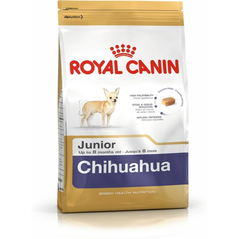 Fodder Royal Canin Breed Chihuahua Junior Kid/Junior Chicken 1,5 Kg