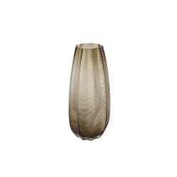 Vase Romimex Gris verre 17 x 34 x 17 cm