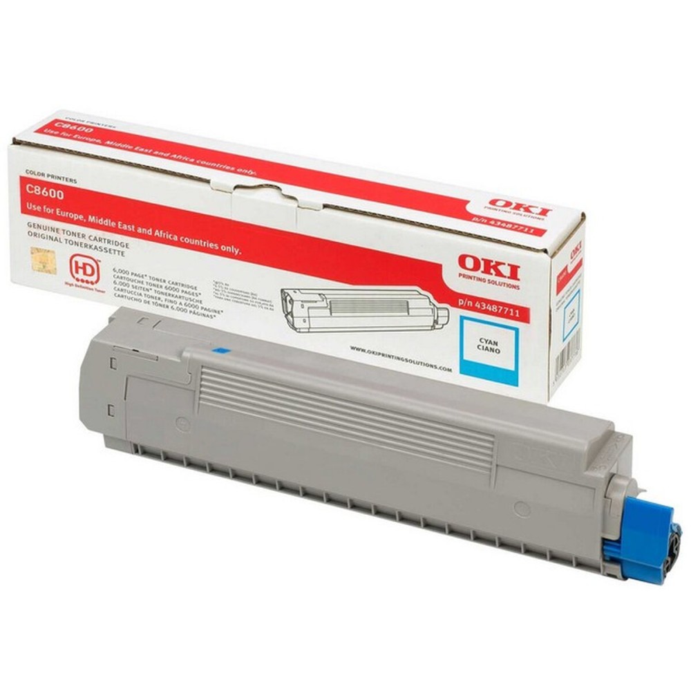 Toner original OKI 43487711 Cyan