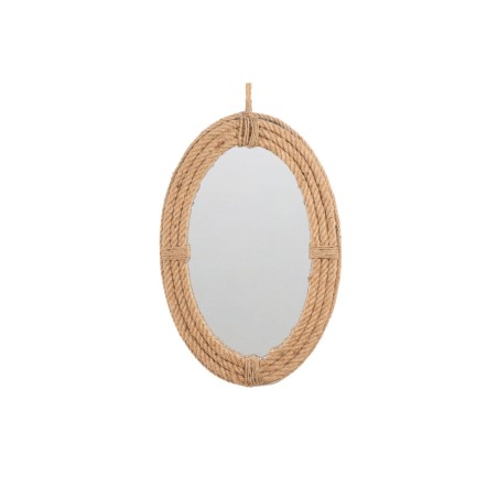 Wall mirror Romimex Natural MDF Wood 43 x 82 x 4 cm