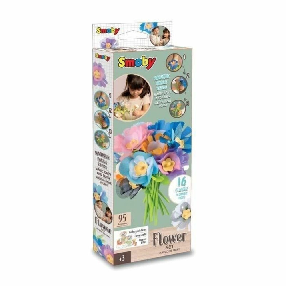 Decorative Flowers Smoby Multicolour Children's