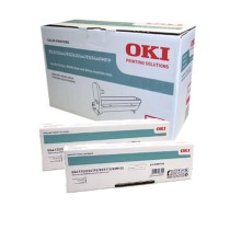 Toner OKI ES8433 Weiß Türkis