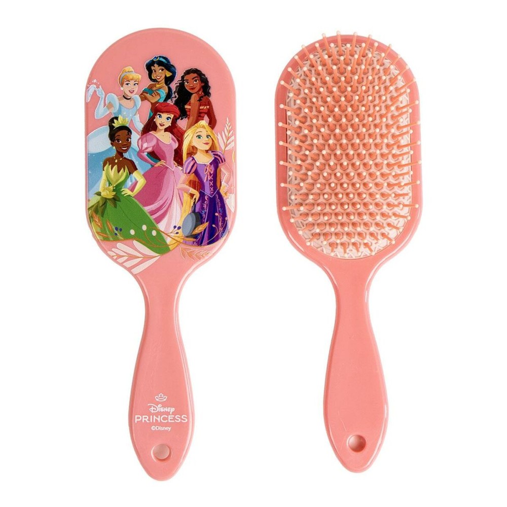 Brosse Démêlante Disney Princess Rose 100 % ABS