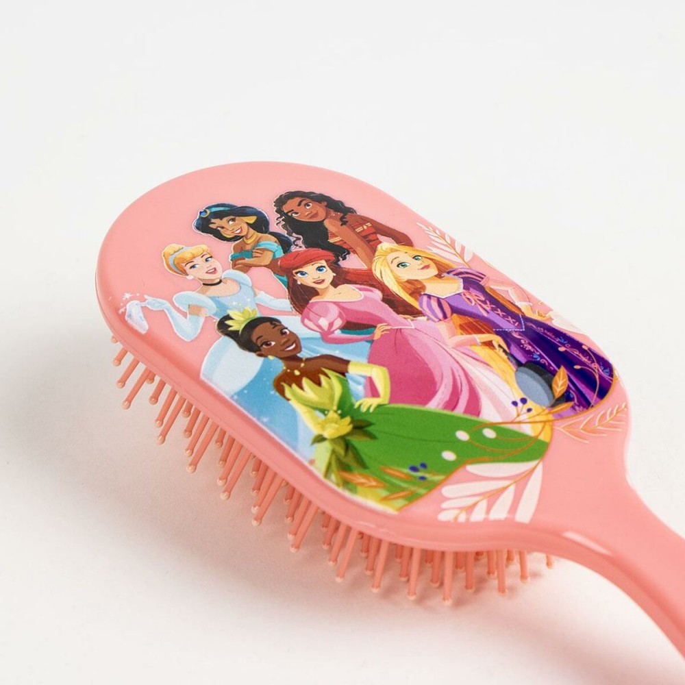 Brosse Démêlante Disney Princess Rose 100 % ABS