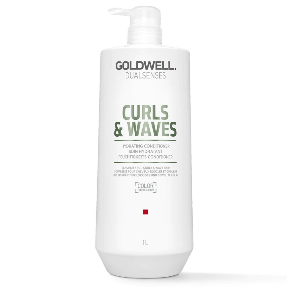 Haarspülung Goldwell Dualsenses Curls & Waves 1 L Feuchtigkeitsspendend