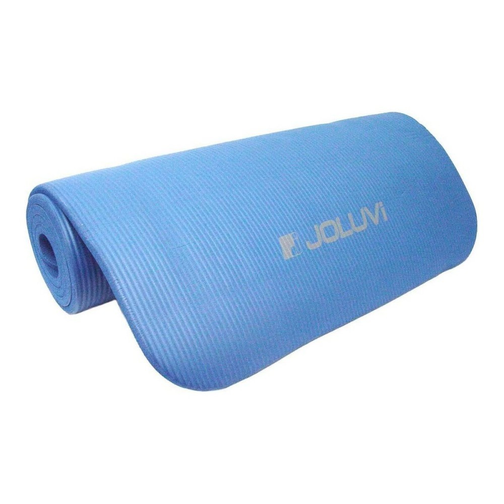 Jute-Yoga-Matte Joluvi 235914021 Blau