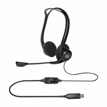 Casques avec Microphone Logitech 981-000100 Noir