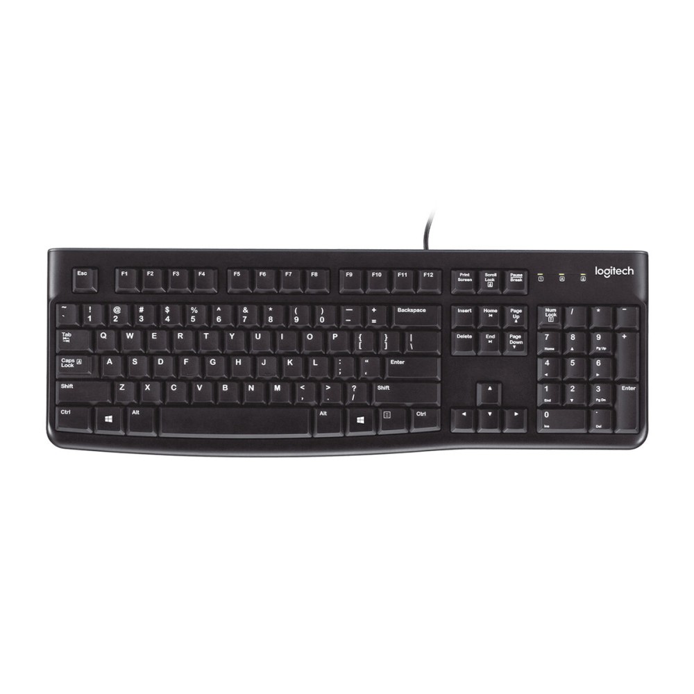 Qwerty Spanisch Logitech K120 USB Schwarz Qwerty Spanisch QWERTY