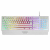 Souris Gaming Mars Gaming Blanc Espagnol Qwerty