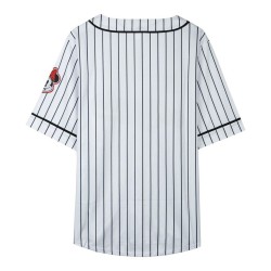 Maillot de Corps de Sport à Manches Coupe Minnie Mouse Baseball Unisexe