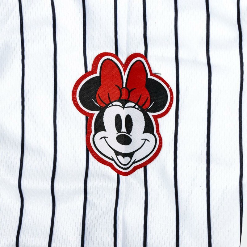 Maillot de Corps de Sport à Manches Coupe Minnie Mouse Baseball Unisexe