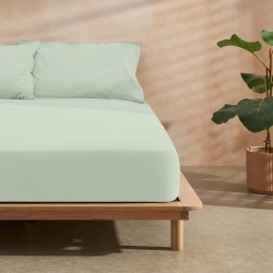 Fitted bottom sheet Decolores Liso Water Single Smooth