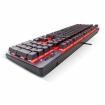 Tastatur Krom NXKROMKRNL Schwarz Qwerty Spanisch