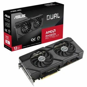 Grafikkarte Asus Dual Radeon RX 7700 XT OC Edition AMD RADEON RX 7700 XT 12 GB GDDR6