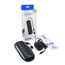 Hub USB Ewent EW1147 Noir