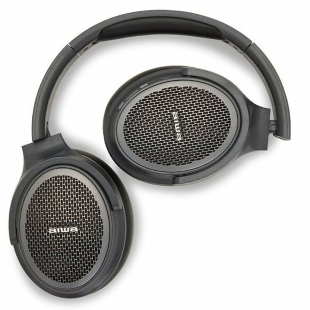 Headphones with Microphone Aiwa HST250BTTN Black