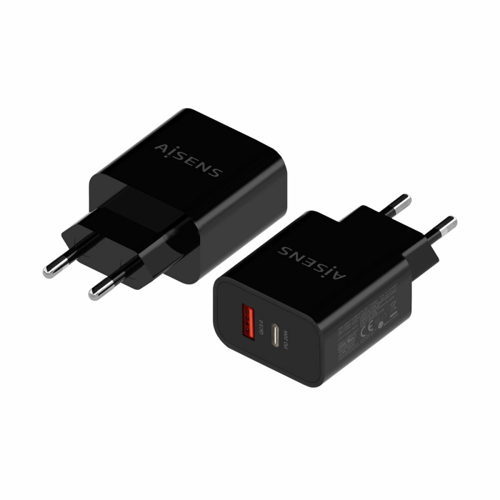 Chargeur mural Aisens A110-0682 Noir 20 W