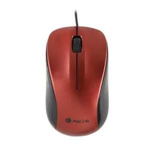 Souris Optique NGS CREW Rouge 1200 DPI