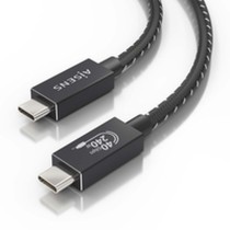 USB-C zu USB-C-Kabel Aisens A156-0866 Schwarz 50 cm